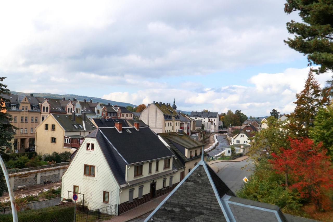 Pension Zur Wartburg Olbernhau Exteriör bild