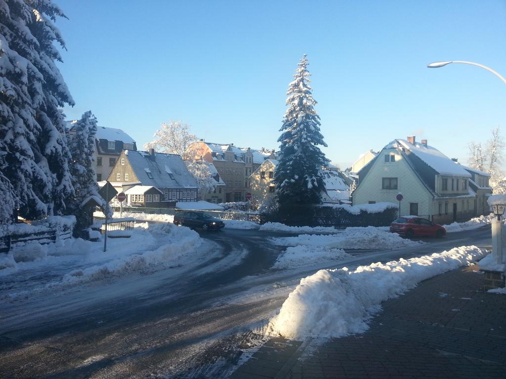 Pension Zur Wartburg Olbernhau Exteriör bild